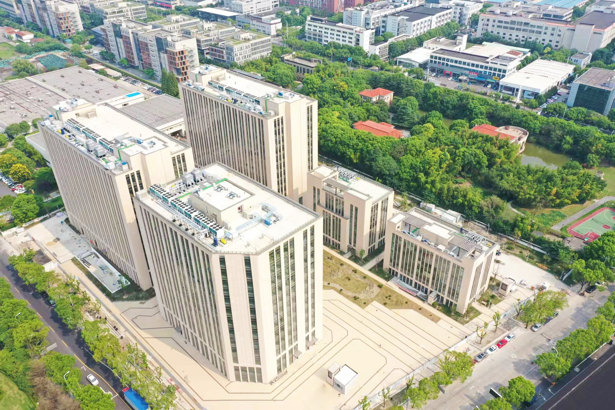 上海中奧金橋機器人產業園區中央空調工程項目